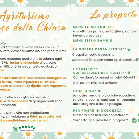 Parco Della Chiusa Farm stay *